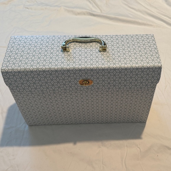 Geometric Patterned Storage Box - Picture 2 of 3